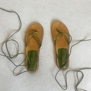 Trade Sandal in Olive Green